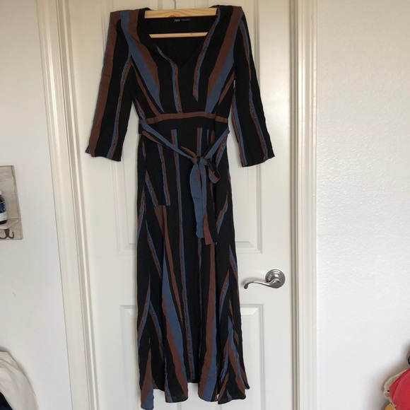 NWOT ZARA MAXI DRESS - Picture 1 of 7